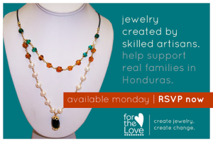For The Love launches this coming Monday at 6 o'clock at the Winter Park Farmer's Market facility.  Join us!